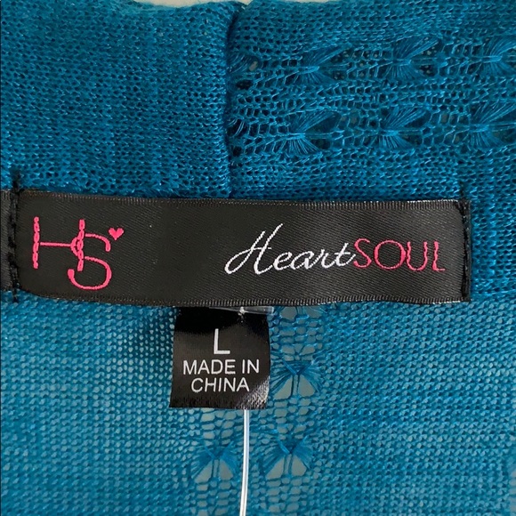 NWT HeartSoul Layered Top with Black Belt - Picture 7 of 9